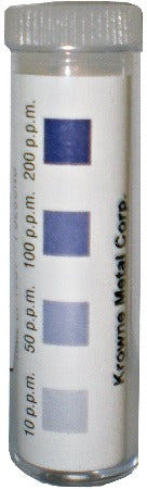 Krowne 25-123 Chlorine Test Strips - 100 Per Tube