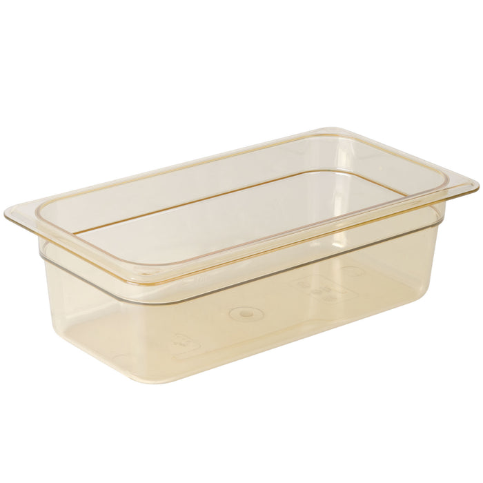Cambro 34HP150 1/3 Size Food Pan 4in Deep - Amber