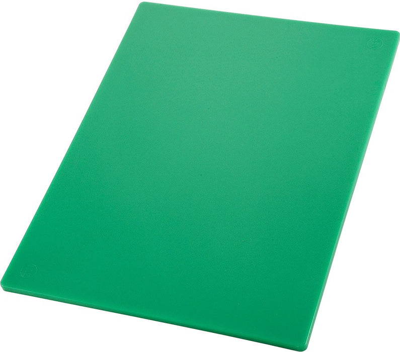 Winco CBGR-1824 Cutting Board 18" x 24" x 1/2" Thick BPA Free Polyethylene - Green