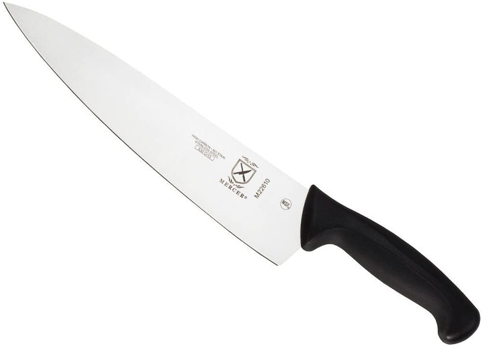 Mercer M22610 Chefs Knife 10" - Black Handle