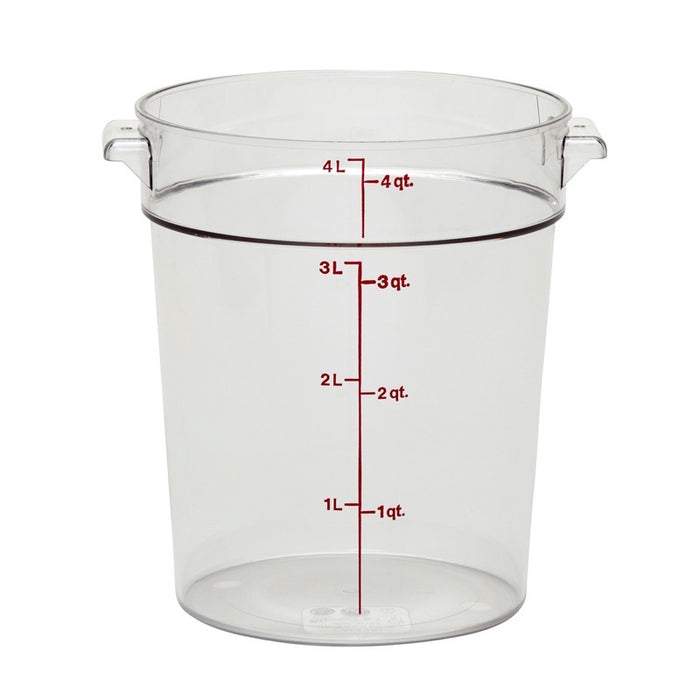 Cambro RFSCW4135 Round 4 Qt. Storage Container