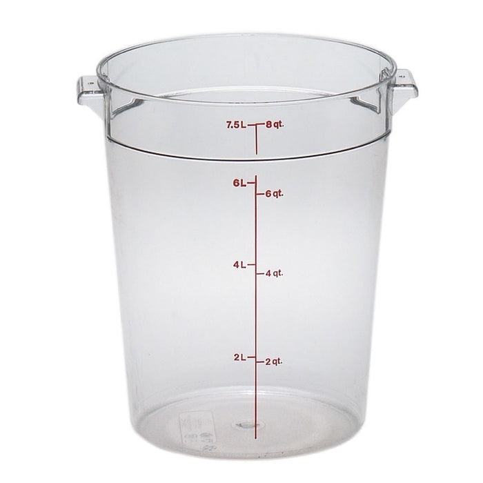 Cambro RFSCW8135 Round 8 Qt. Storage Container