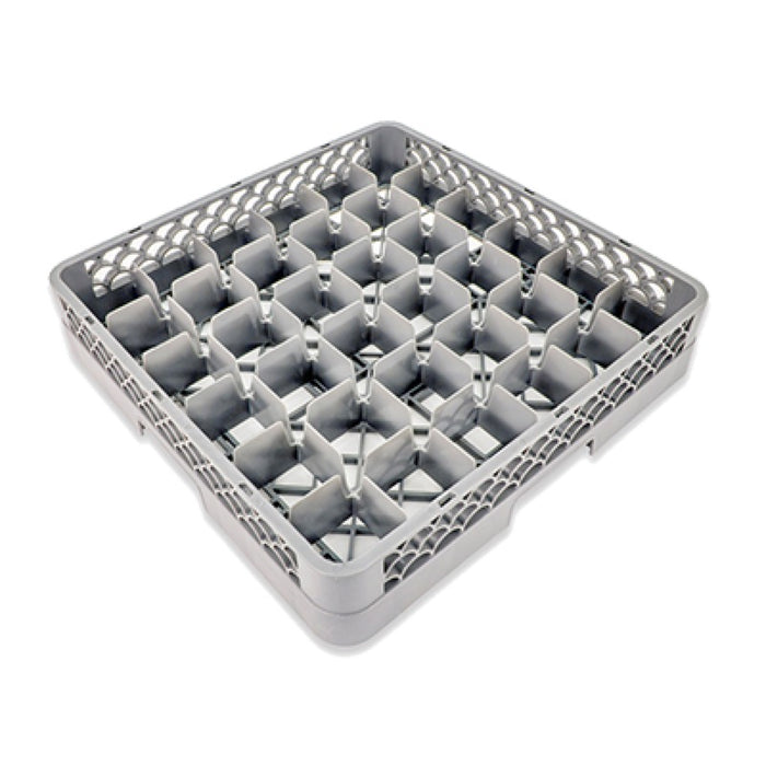 Crestware RBC36 36 Compartment Dish Rack - Gray