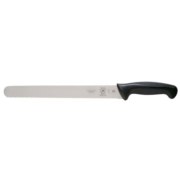 Mercer M23111 Millennia 11" Slicer Knife (Wavy) - Black Handle