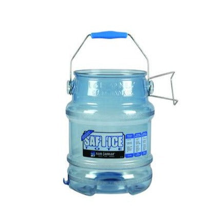 San Jamar SI6100 5 Gallon Saf-T-Ice Plastic Tote