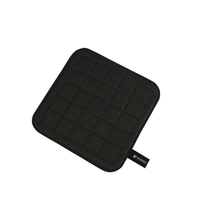 San Jamar UHP1010BK 10" x 10" Ultra Grip Hot Pad - Black