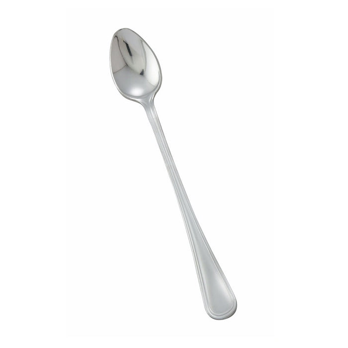 Winco 0021-02 Continental Iced Teaspoon 18/0 Stainless Steel - 1 Dozen
