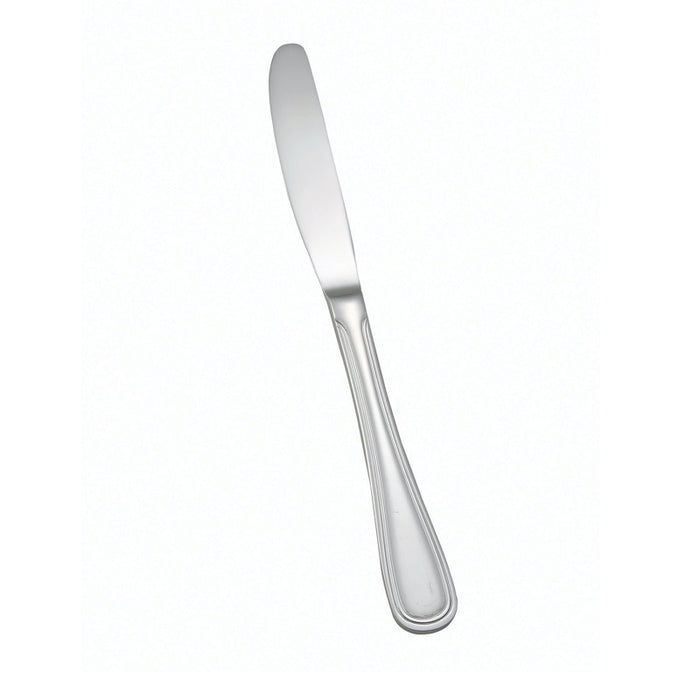 Winco 0030-18 Shangarila European Table Knife 18/8 Stainless Steel - 1 Dozen