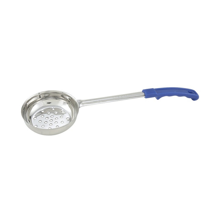 Winco FPP-8 Food Portioner 8 Ounce  Perforated Stainless Steel - Blue