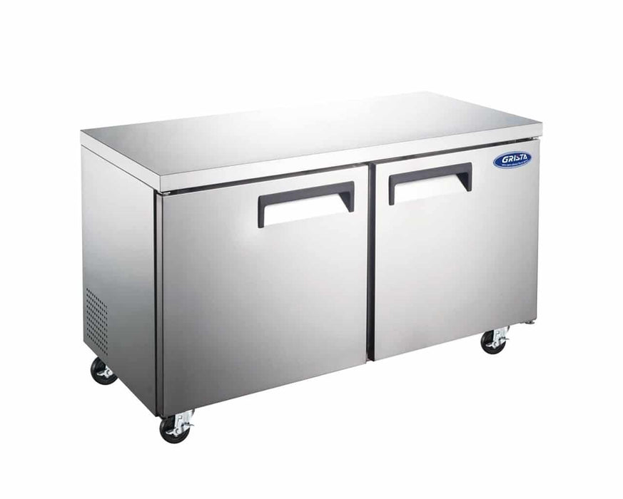 AdCraft GRUCRF-48 - Undercounter Refrigerator, two-section